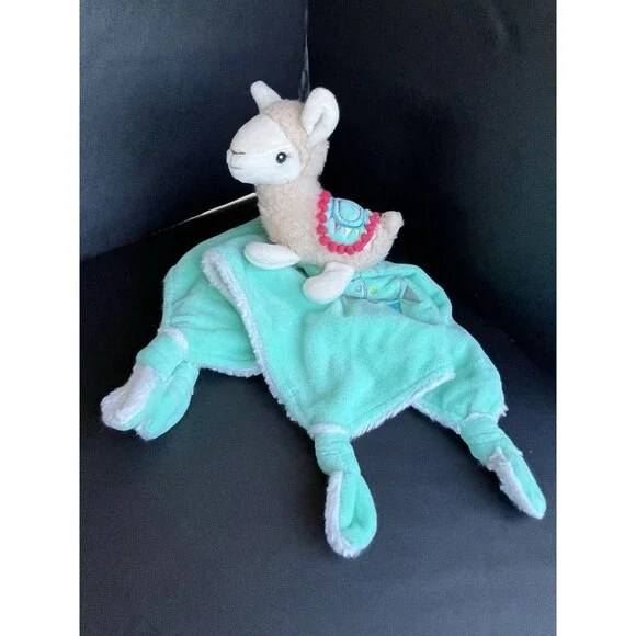 Mary Meyer Llama Lovey Blanket Plush Toy Nursery Baby Infant Blanky - Picture 6 of 6